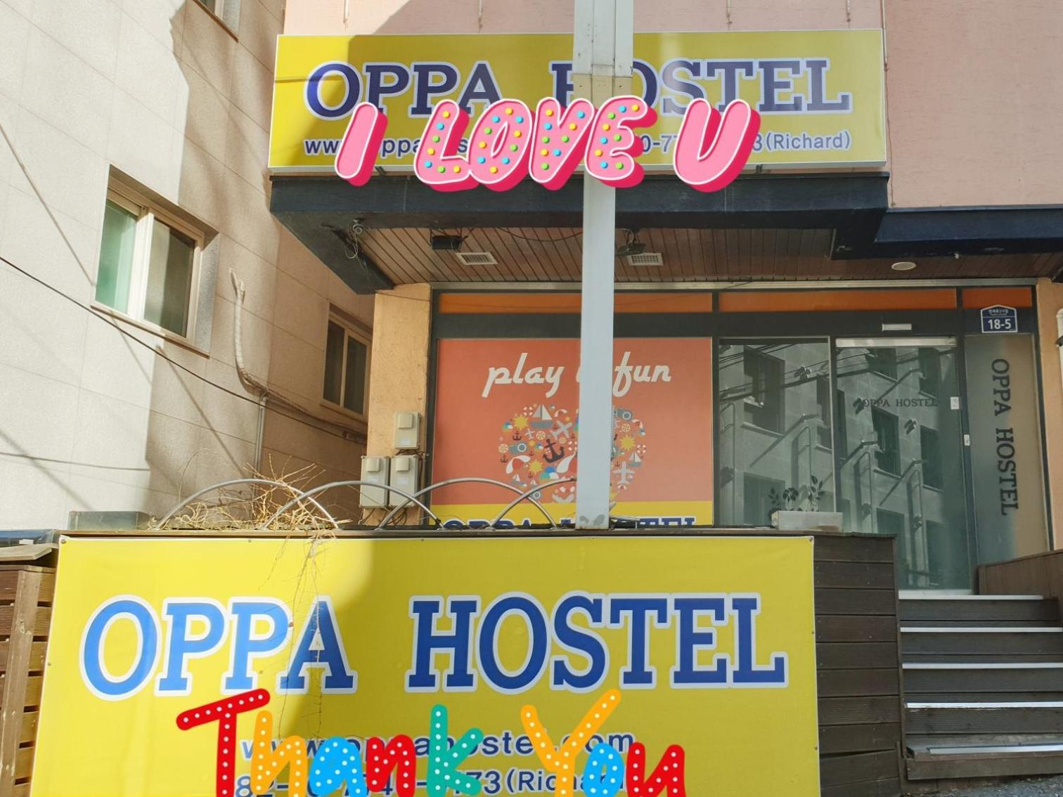 Oppa Hostel Sinchon-Hongdae Сеул Екстер'єр фото