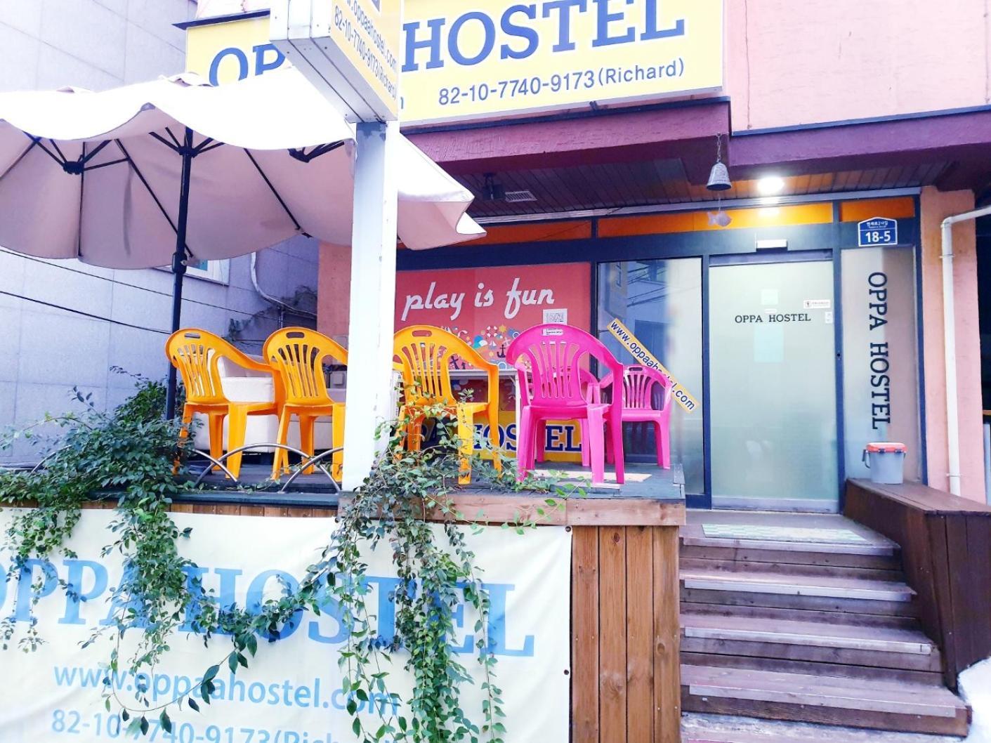 Oppa Hostel Sinchon-Hongdae Сеул Екстер'єр фото